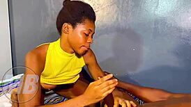 whoa big black cock drills petite chidima's wet squirting pussy deepthroat cowgirl style