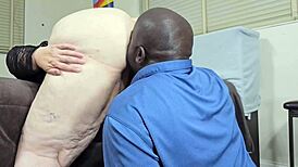 my horny neighbor keeps tonguing my wet pussy non-stop he's addicted