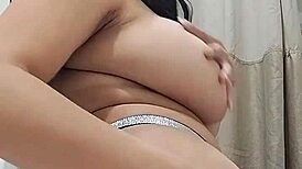 Latina With Huge Natural Tits Strips Softcore Seeking Boyfriend To Squeeze Them