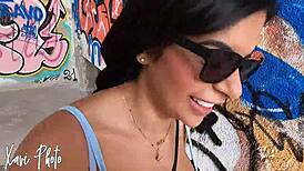 Amateur Latina Sheila Ortega Sucks and Fucks Hard in Abandoned Outdoor House