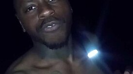 privately flashing natural tits on warm night approaching woman like wolf