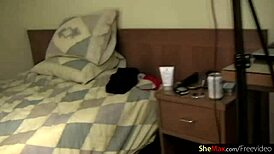 hey ladyboy, work that long hair and stockings on rafe's cock for your facial cumshot?