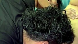 Pussy Eater Devours Beautiful Latina Babe's Curvy Wet Cunt Until Explosive Squirting