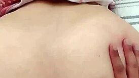 i'm fucking my thick latina fan with huge natural tits and big ass right on the bed