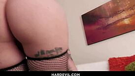 i'm teasin spankin and spreadin my pink-haired milf pussy for mick blue's thick cock umm