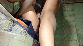 bhabhi gets fucked hard at night in house with hindi audio step sis pounding