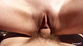 sunbathing lesbians snag stranger for wild public ffm threesome