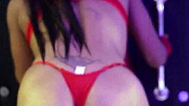 black fitness babe rides white cock face tits cum soaked