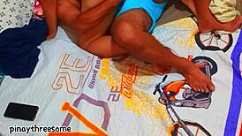 caught wife riding lover cock hard on our bed sheets