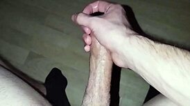 Young Amateur's Homemade Solo Peaks in Huge Cum