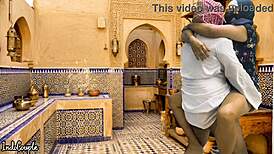 saudi husband fucks iranian wife hard in kitchen moaning like horny housewife