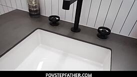 POV STEPFATHER teams up with STEPSIS Fiona Frost Alicia Williams FILTHY RICH