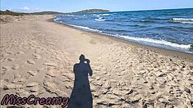 teacher wife bares all peeing publicly on beach six scenes