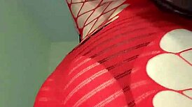 riding crop slaps fat ass cheeks big tits and spreads huge pussy lips