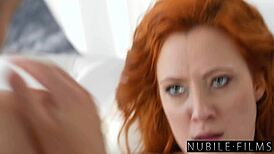 cherry candle teases her husband to lick wet pussy like last night spooning creampie