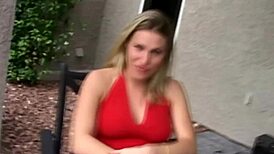 busty babe unleashes bold blowjob titjob frenzy