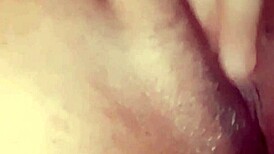 aw man, my small foreskin dick spurts while gf masturbates her wet pussy and tits... part 12