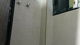 Mommy's fat hairy pussy spied in toilet!