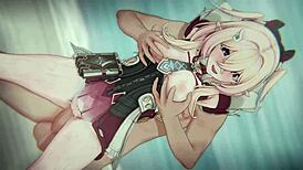 whoa linnea bound squirting bukkake gangbang in genshin forbidden field!