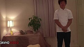 Steamy Jav Goddess Delivers Mind-Blowing Cock Sucking After Massage