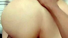 i'm fucking my thick latina fan with huge natural tits and big ass right on the bed