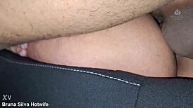 Thrilling Street Chase Ends In Raw Bareback Fuck With Mysterious Brazilian Wife