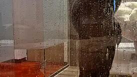 shower session unfolds in budapest with hungarian star part 1