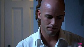bald guy screws small titted brunette babe vintage style