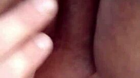 sexy milf mommy sucks young guy's huge cock then rides doggystyle for creampie cum in tight pussy