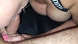 viciada blonde milf addicted to sucking huge cock doggystyle in car