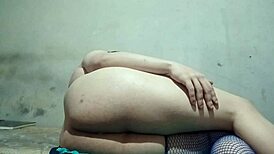 did my 30cm dildo make this ladyboy shemale ass cum so hard?!