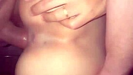 she's working out that skinny latina ass for her lover to cum all over it