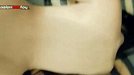 Hard asian amateur pussy fucked cumshot