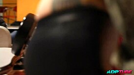 francesca craves cocks at the bowling alley deepthroat riding wet pussy cowgirl cumshot facial