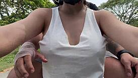 picking up my stepdad after college turns into dirty spanish talk and big tits bounce 😏🇲🇽