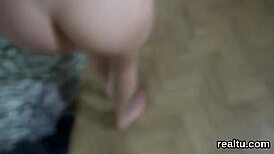 Glamorous Czech babe stripped and pov pounded in hypermarket
