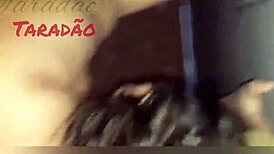 Prostitute's Fat Ass Filled with Ebony Cum Deep Anal Load