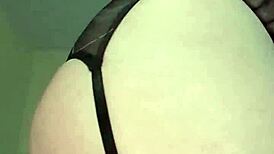 riding crop slaps fat ass cheeks big tits and spreads huge pussy lips