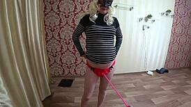 Pregnant student faces lesbian teacher exam in POV