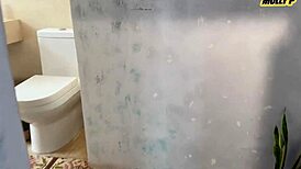 what happens when boss catches babysitter bending over in short skirt for anal creampie?