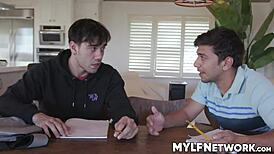 max and nade get tool help from big tit teacher in garage