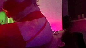 Juicy BBW milf rims ass then takes doggie anal pounding
