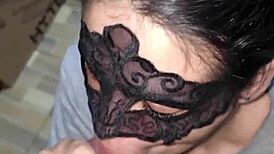 i begged sailor wife for handjob blowjob till her cute face drips cum