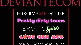 forgive me father virgin latina teen lunita galactica confesses with big dick blowjob and hard fast fuck outdoors