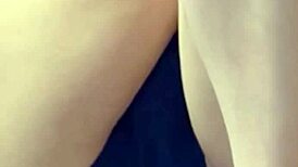 whoa! snap of wife's legs before fucking, panties off reveal soaking wet asian pussy!