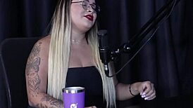 suellen barrar fingers wet pussy daily on xvideos sheer red lingerie