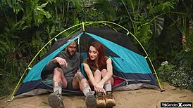 trans ariel demure sucks cock then takes anal bareback deep in jungle ass licking titty fuck!