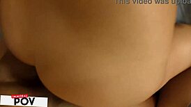 Stacy Cruz Rides Matt's Massive Throbbing Cock to Screaming Orgasm in Cowgirl