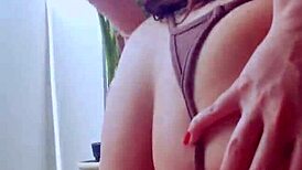 brazilian big ass latina babe jerks n rides that monster bbc till orgasm 😍🍑🔥