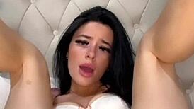 american exchange student fingers pussy squirts hard on webcam toys
